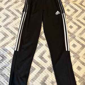 Adidas Kids Black Track Pants